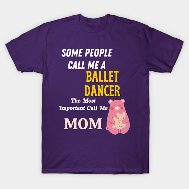 Ballet dancer T-Shirt by Mdath